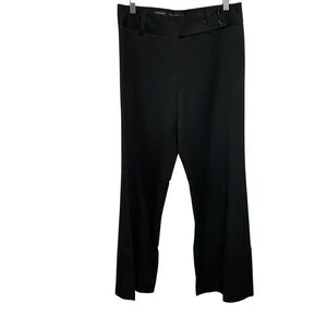 Fabrizio Gianni Women’s Stretch‎ for High Comfort Black Flare Dress Pants Size 6
